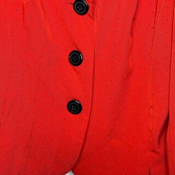 Vintage T. Milano Red Blazer‎ - Picture 3 of 7